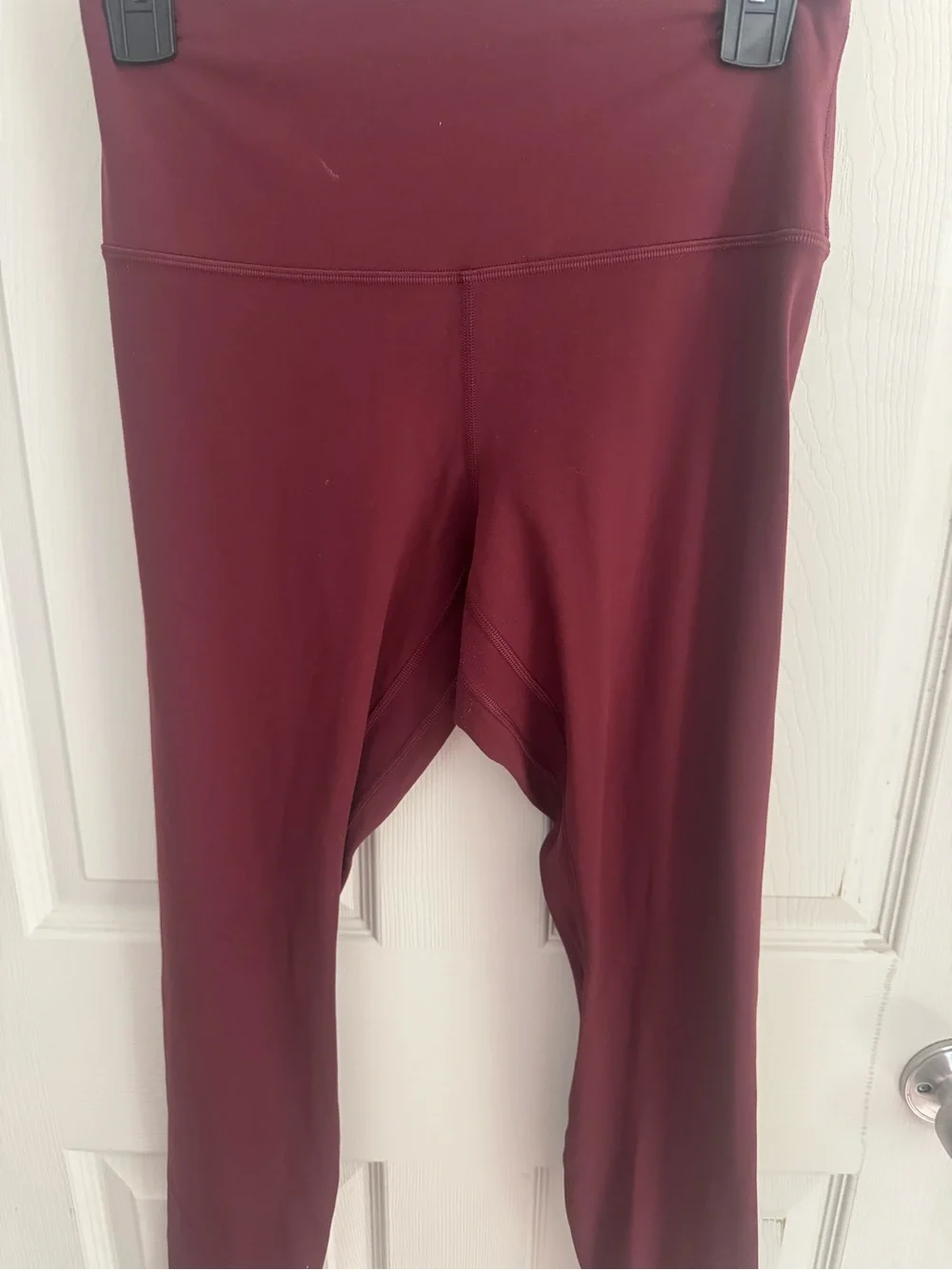 lululemon Align™ High-Rise Crop 23" Size 8 Burgundy - Picture 5 of 14